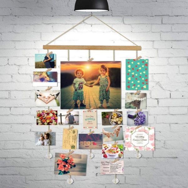 wooden hanging p frame kids p picture display holder wall decoration wall frame with 20 clips crystal pendant
wooden hanging p frame kids p picture display holder wall decoration wall frame with 20 clips crystal pendant