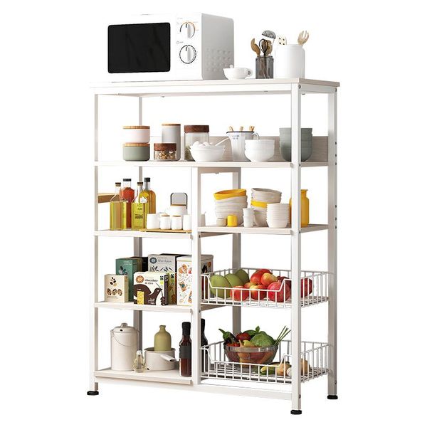 hooks & rails nordic solid color punch kitchen shelf floor type multi-layer storage rack for dish microwave oven modern home orga
hooks & rails nordic solid color punch kitchen shelf floor type multi-layer storage rack for dish microwave oven modern home orga