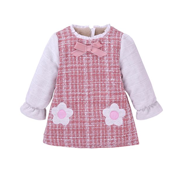 new product autumn winter children's dress thickened and contracted in the little children's princess skirt in the little children, Red;yellow
new product autumn winter children's dress thickened and contracted in the little children's princess skirt in the little children, Red;yellow
