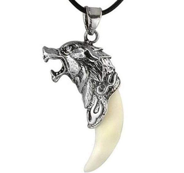 wholesale-2016 new trendy wolf tooth brave man's necklace titanium steel domineering pendant jewelry 5 jlljcj dayupshop, Silver
wholesale-2016 new trendy wolf tooth brave man's necklace titanium steel domineering pendant jewelry 5 jlljcj dayupshop, Silver