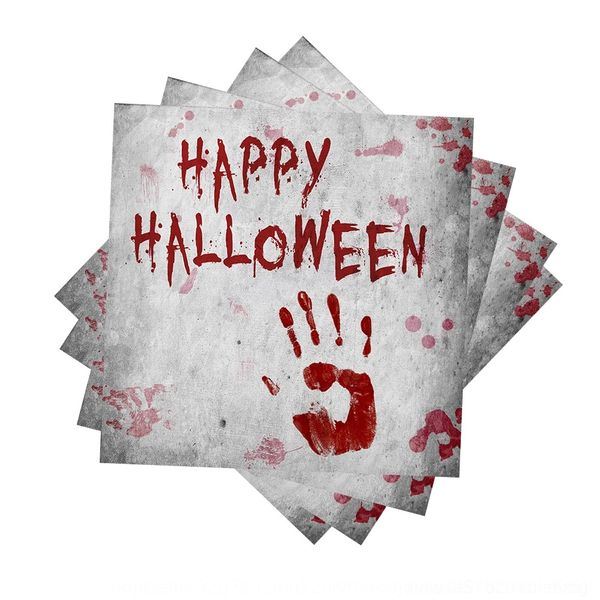 n6p02 new blood theme handprint halloween party napkinbleeding thriller decorative double layer 33*33cm new blood handprint halloween theme
n6p02 new blood theme handprint halloween party napkinbleeding thriller decorative double layer 33*33cm new blood handprint halloween theme