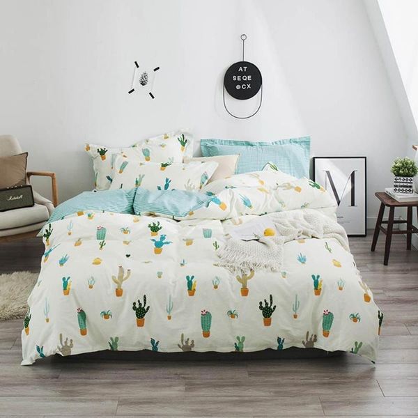 2020 cactus bonsai beige cartoon bed cover soft cotton bedlinens twin king duvet cover set bedspread pillowcases
2020 cactus bonsai beige cartoon bed cover soft cotton bedlinens twin king duvet cover set bedspread pillowcases