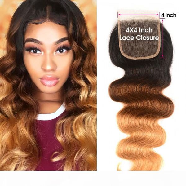 lace hair for body wave lace closure size 4 4 part ombre color virgin hair, Black;brown
lace hair for body wave lace closure size 4 4 part ombre color virgin hair, Black;brown