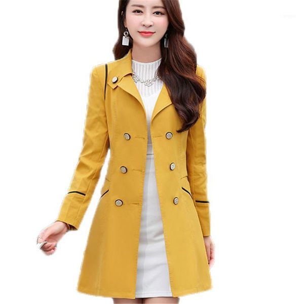 spring autumn women trench coat turn-down collar casual trench coats female solid color slim pockets double breasted coats o1831, Tan;black
spring autumn women trench coat turn-down collar casual trench coats female solid color slim pockets double breasted coats o1831, Tan;black