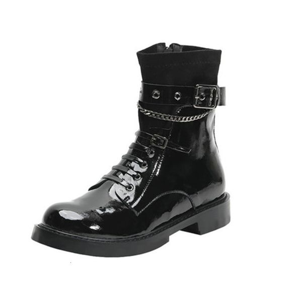 2021 new elegant cross tied women's ankle boots genuine leather thick low heels pumps winter retro party casual shoe woman ygwy, Black
2021 new elegant cross tied women's ankle boots genuine leather thick low heels pumps winter retro party casual shoe woman ygwy, Black