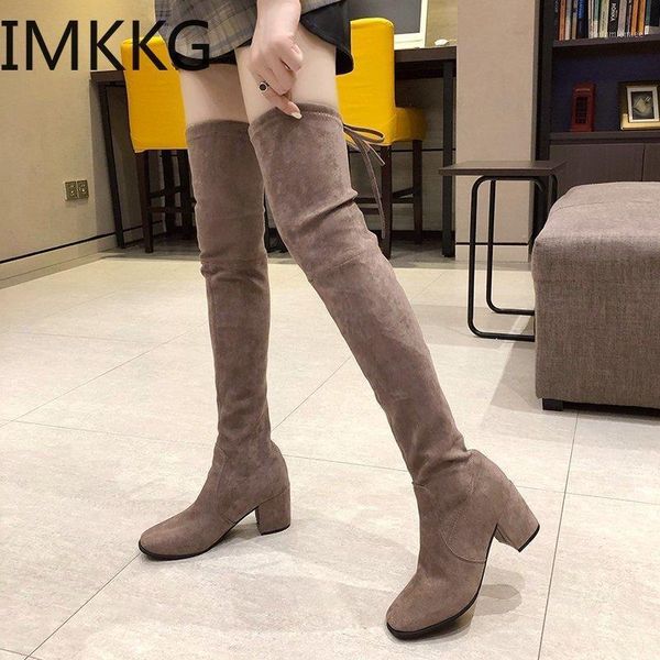 2020 women casual over the knee boots shoes winter women female round toe platform high heels pumps warm snow boots mujer1, Black
2020 women casual over the knee boots shoes winter women female round toe platform high heels pumps warm snow boots mujer1, Black