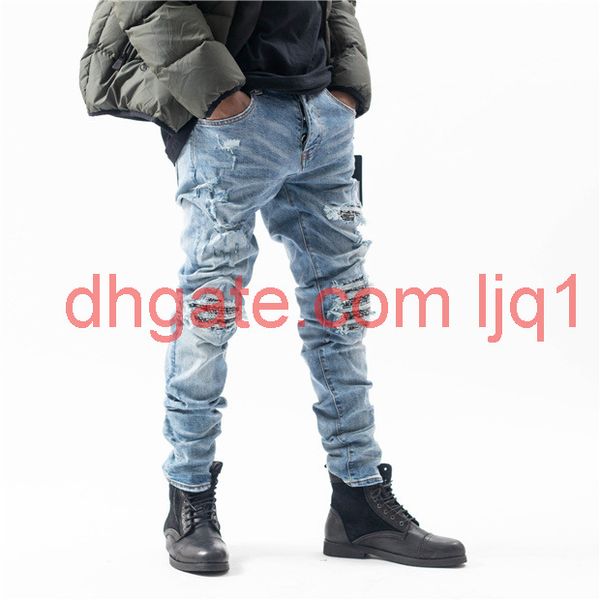 new design mens designer fashion jeans slim-leg jeans stretch office casual slim washed jeans trousers pants size 29-40, Blue
new design mens designer fashion jeans slim-leg jeans stretch office casual slim washed jeans trousers pants size 29-40, Blue
