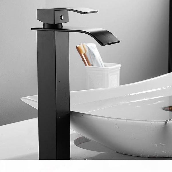 tall basin faucet bathroom sink taps basin mixer black spray square mono high waterfall stainless steel body zinc alloy handle
tall basin faucet bathroom sink taps basin mixer black spray square mono high waterfall stainless steel body zinc alloy handle