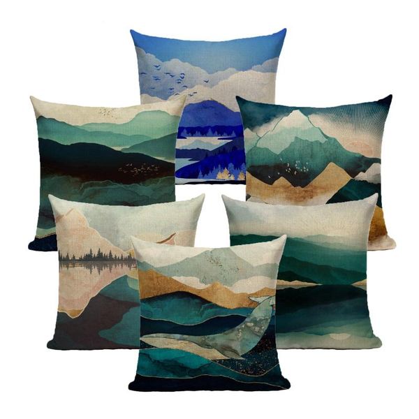 cushion/decorative pillow linen throw pillowcase cushion cover 45*45 40*40 retro mountain art home decor for sofa bed decorative case
cushion/decorative pillow linen throw pillowcase cushion cover 45*45 40*40 retro mountain art home decor for sofa bed decorative case