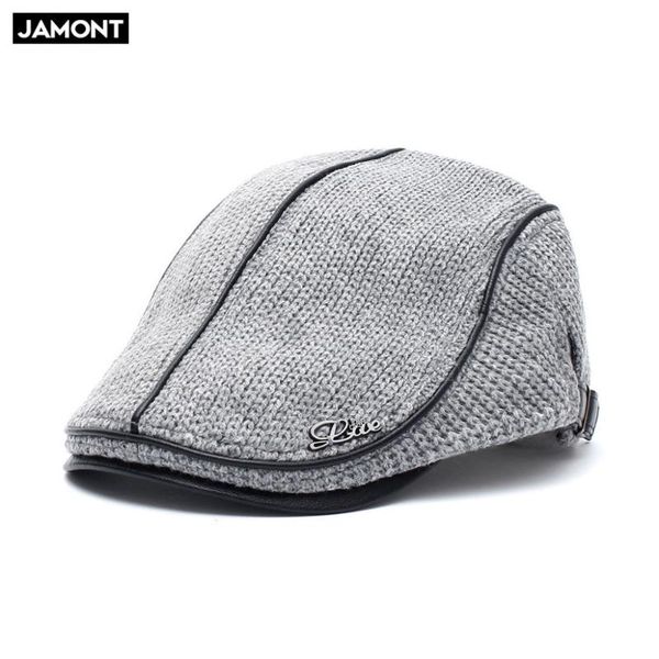 berets jamont english style winter woolen elderly men cap thick warm beret hat classic design vintage visor snapback, Blue;gray
berets jamont english style winter woolen elderly men cap thick warm beret hat classic design vintage visor snapback, Blue;gray