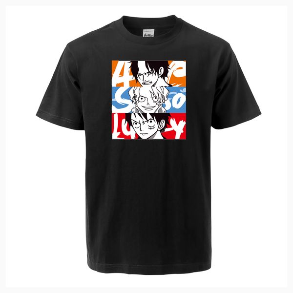 one peice t shirt monkey d. luffy sabo portgas d ace print mens short sleeve t 2019 summer new fashion t-shirt anime streetwear, White;black
one peice t shirt monkey d. luffy sabo portgas d ace print mens short sleeve t 2019 summer new fashion t-shirt anime streetwear, White;black