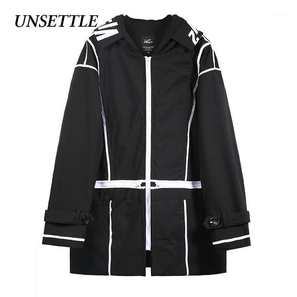 2020aw autumn gothic men's trench hooded coat removable harajuku windbreakers cloak streetwear jacket loose male clothing 1, Tan;black
2020aw autumn gothic men's trench hooded coat removable harajuku windbreakers cloak streetwear jacket loose male clothing 1, Tan;black