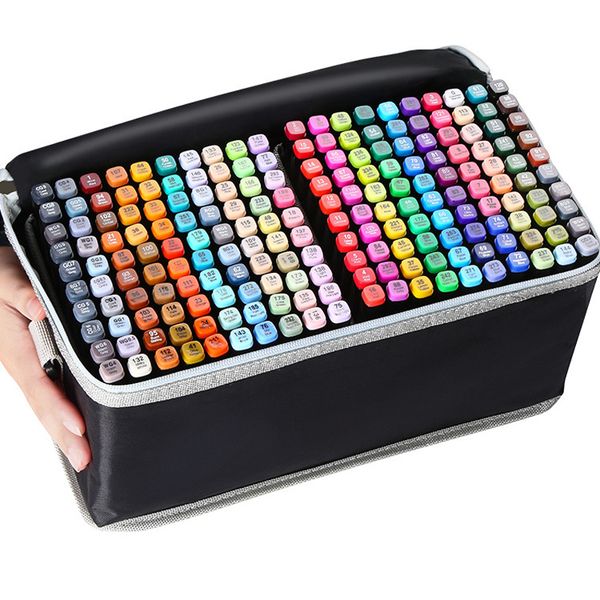 60/80/168/204 color markers manga drawing optional markers pen alcohol based sketch felt-tip oily twin brush pen art supplies
60/80/168/204 color markers manga drawing optional markers pen alcohol based sketch felt-tip oily twin brush pen art supplies
