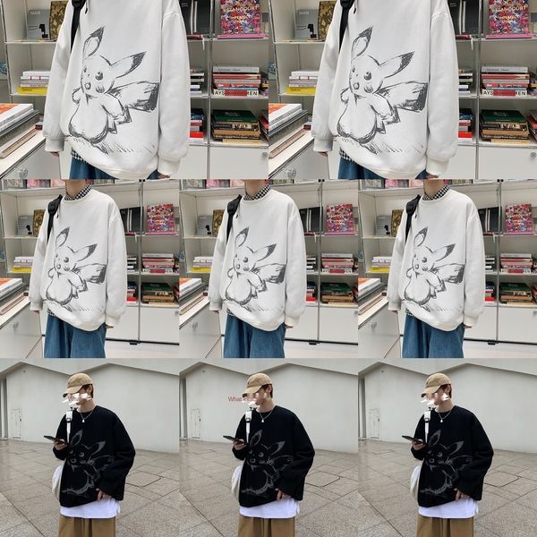 52w4x autumn sweater sweatersweater men's couple's new loose bf languid style version korean wear in spring and autumn kclky, Black
52w4x autumn sweater sweatersweater men's couple's new loose bf languid style version korean wear in spring and autumn kclky, Black