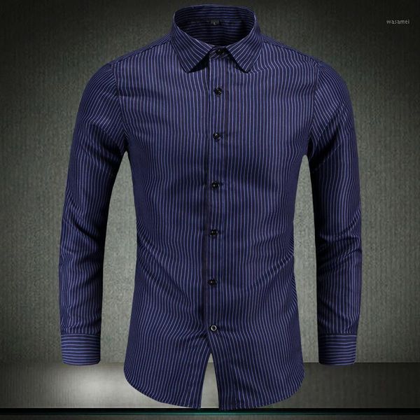 autumn high-end fashion men striped lapel clothes slim men long sleeve shirt clothes cotton casual male shirt social plus size1, White;black
autumn high-end fashion men striped lapel clothes slim men long sleeve shirt clothes cotton casual male shirt social plus size1, White;black