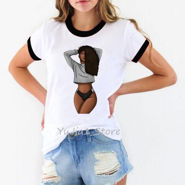 women clothes 2020 magic black girl print melanin queen t shirt women 90s friends tshirt summer female tumblr clothes, White
women clothes 2020 magic black girl print melanin queen t shirt women 90s friends tshirt summer female tumblr clothes, White