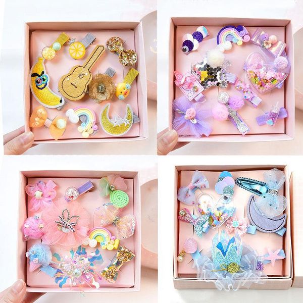 hair accessories 10pcs/set gift kids bows clips for girls lovely cartoon hairpins headwear princess crown flower barrettes1, Slivery;white
hair accessories 10pcs/set gift kids bows clips for girls lovely cartoon hairpins headwear princess crown flower barrettes1, Slivery;white