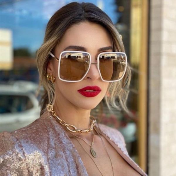 new fashion all-match uv400 sunglasses trend noble elegant square gradient face-lift big frame sunglasses, White;black
new fashion all-match uv400 sunglasses trend noble elegant square gradient face-lift big frame sunglasses, White;black