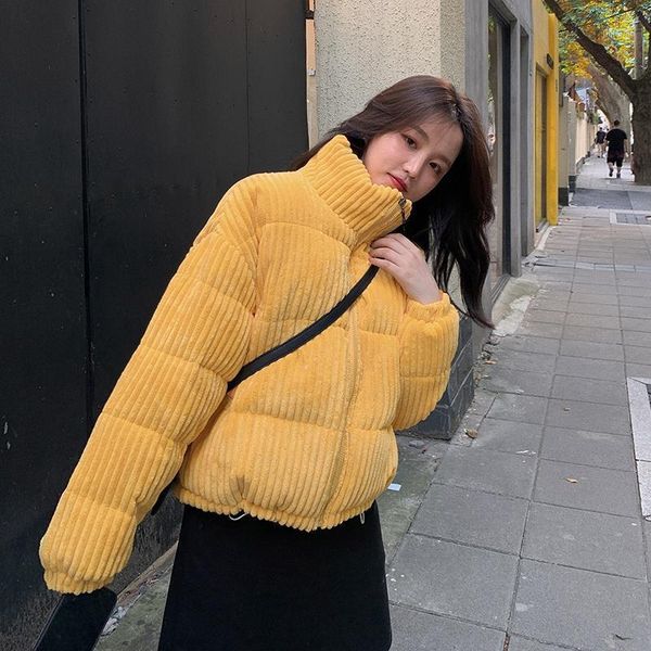 women's jackets cotton corduroy coat women 2021 winter thicken warm hip-hop short jacket female outwear parkas streetwear1, Black;brown
women's jackets cotton corduroy coat women 2021 winter thicken warm hip-hop short jacket female outwear parkas streetwear1, Black;brown