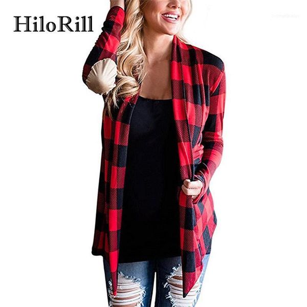 hilorill knitted cardigan women fall 2018 fashion plaid print long sleeve sweater thin cardigan poncho elbow patchwork coat xxl11, White;black
hilorill knitted cardigan women fall 2018 fashion plaid print long sleeve sweater thin cardigan poncho elbow patchwork coat xxl11, White;black