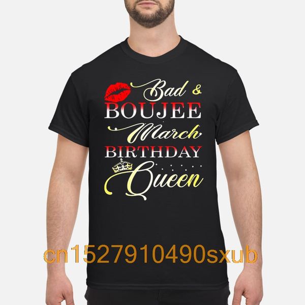 bad and boujee march birthday queen shirt sport hooded sweatshirt hoodie