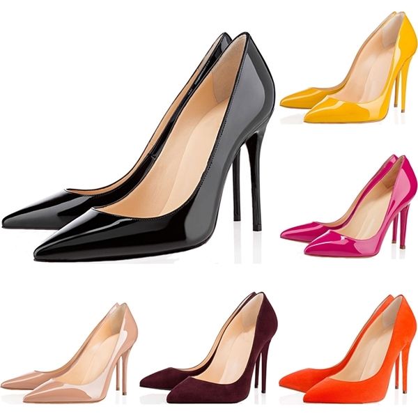 women shoes red bottoms high heels pointed toe sole 8cm 10cm 12cm pumps come dust bags wedding shoes eur 36-42, Black
women shoes red bottoms high heels pointed toe sole 8cm 10cm 12cm pumps come dust bags wedding shoes eur 36-42, Black