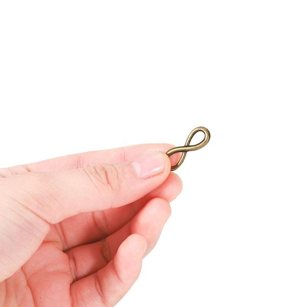 30pcs 8*2m tibetan bronze charms infinity link symbol connectors for pendants diy jewelry making craft supplies acc bbyvvv, Silver
30pcs 8*2m tibetan bronze charms infinity link symbol connectors for pendants diy jewelry making craft supplies acc bbyvvv, Silver