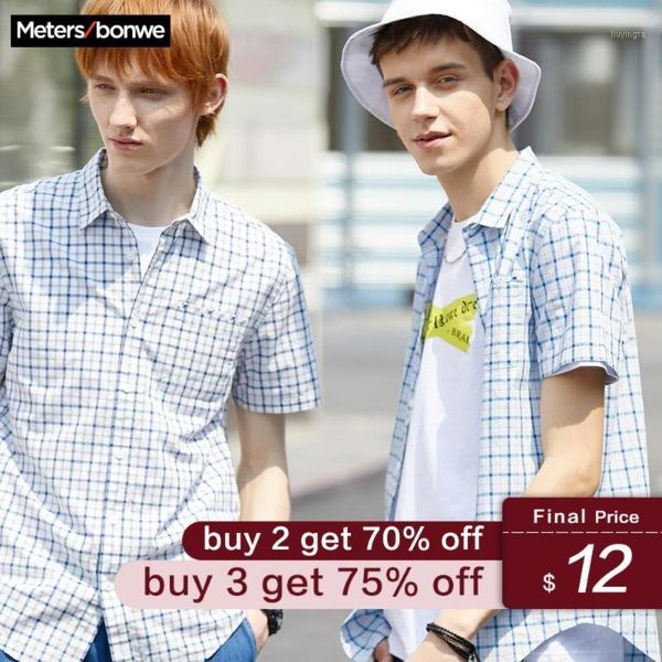 metersbonwe men's short sleeve plaid shirt 2020 new summer student trend leisure cotton male shirt1, White;black
metersbonwe men's short sleeve plaid shirt 2020 new summer student trend leisure cotton male shirt1, White;black