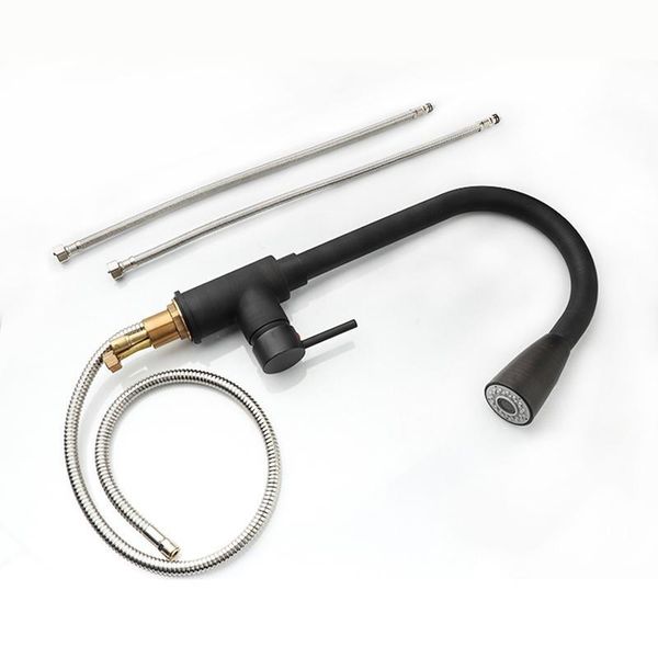 black spring pull-down chrome brass kitchen faucet pipe double swivel 360 hand shower cold mixer kitchen fauce jllzbk
black spring pull-down chrome brass kitchen faucet pipe double swivel 360 hand shower cold mixer kitchen fauce jllzbk