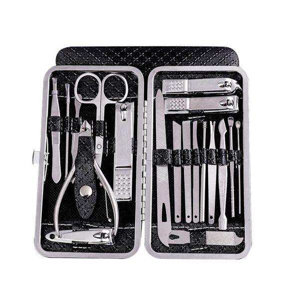 nail art kits 19pcs gift ear spoon stainless steel with travel case professional care tools clippers cutter pedicure sharp manicure set
nail art kits 19pcs gift ear spoon stainless steel with travel case professional care tools clippers cutter pedicure sharp manicure set