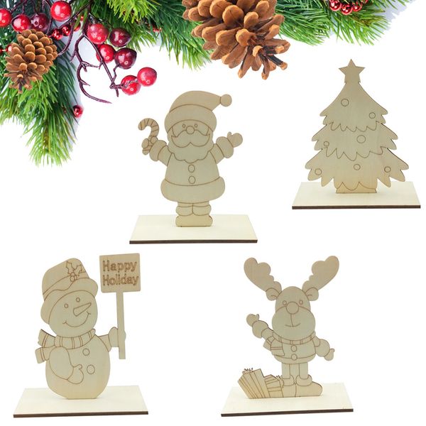 christmas decorations children painting white embryo diy wooden board xmas kids gift deskdecoration
christmas decorations children painting white embryo diy wooden board xmas kids gift deskdecoration