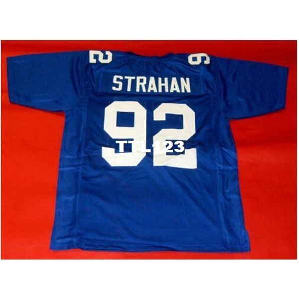 121 custom #92 michael strahan blue college jersey size s-4xl or custom any name or number jersey, Black
121 custom #92 michael strahan blue college jersey size s-4xl or custom any name or number jersey, Black