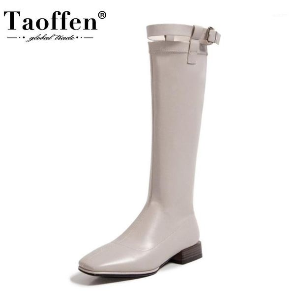 boots taoffen women winter long square toe knee high fashion cool shoes daily footwear size 31-431, Black
boots taoffen women winter long square toe knee high fashion cool shoes daily footwear size 31-431, Black