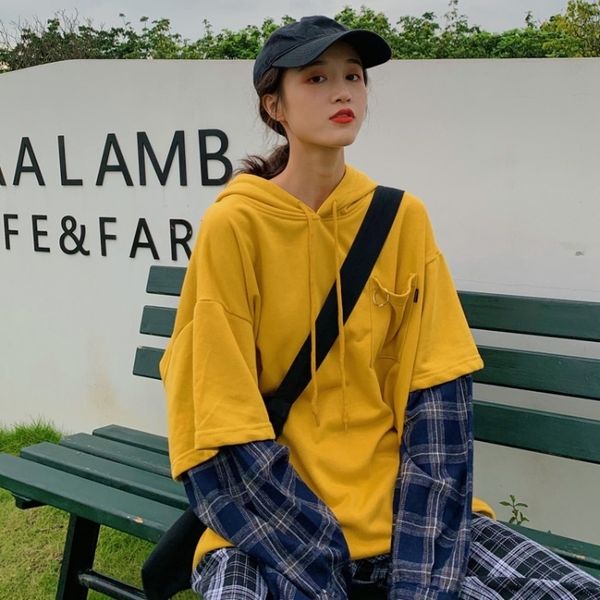 mvuto hooded ins sweatersweater internet red sweater women's autumn 2020 loose trendy new korean lazy style fashion western style 4hj, Black
mvuto hooded ins sweatersweater internet red sweater women's autumn 2020 loose trendy new korean lazy style fashion western style 4hj, Black