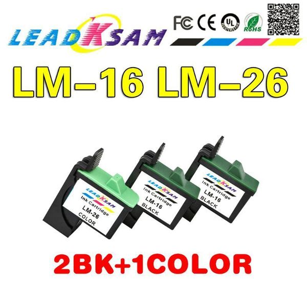 ink cartridges leadksam compatible for lexmark 16 26 z601 z602 z603 z605 z611 z612 z614 z615 z617 z640 z645 z717 z817 z8191
ink cartridges leadksam compatible for lexmark 16 26 z601 z602 z603 z605 z611 z612 z614 z615 z617 z640 z645 z717 z817 z8191