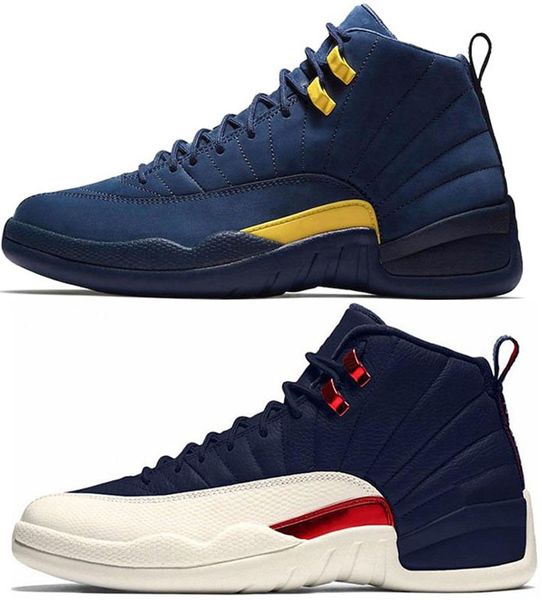 michigan basketball shoes 12 college navy international flight black blue red wolf grey white trainers shoes sneakers size us 7-13
michigan basketball shoes 12 college navy international flight black blue red wolf grey white trainers shoes sneakers size us 7-13