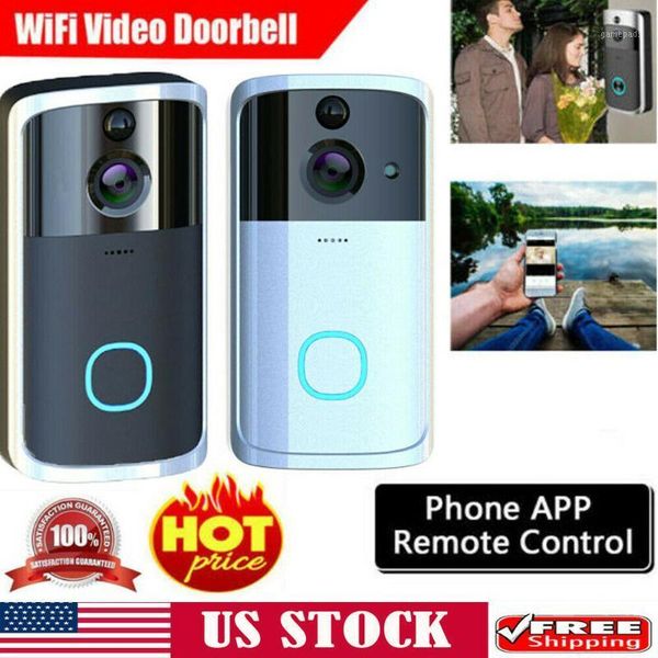 doorbells smart wireless video doorbell wifi two-way intercom infrared night vision ir alarm security camera door bell1
doorbells smart wireless video doorbell wifi two-way intercom infrared night vision ir alarm security camera door bell1