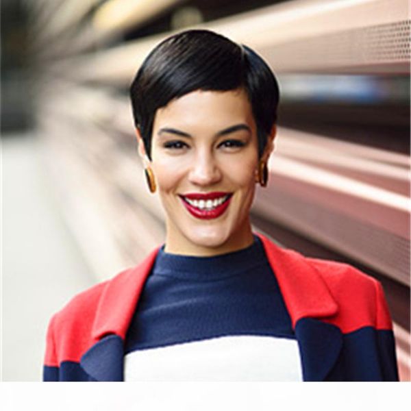 human hair short wigs for black women full lace brazilian pixie cut indian human hair peruvian lace front wigs, Black;brown
human hair short wigs for black women full lace brazilian pixie cut indian human hair peruvian lace front wigs, Black;brown