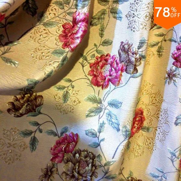 2020 3d embroidery modern simple european fashion jacquard curtain big red flower quality thickening curtain cloth fabric only
2020 3d embroidery modern simple european fashion jacquard curtain big red flower quality thickening curtain cloth fabric only
