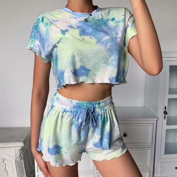 yd015 women's home wear two-piece tie-dyed casual short-sleeved yd015 women's home wear two-piece tie-dyed casual short-sleeved pa, Gray
yd015 women's home wear two-piece tie-dyed casual short-sleeved yd015 women's home wear two-piece tie-dyed casual short-sleeved pa, Gray