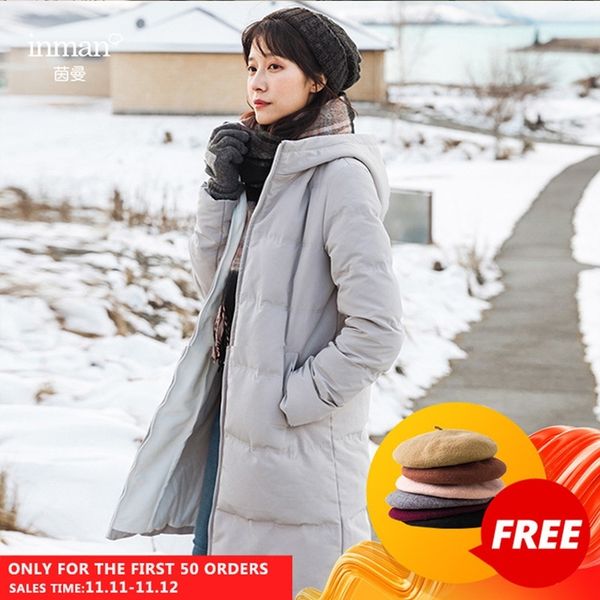 inman russian winter female solid hooded straight loose warm women long duck down ladies jacket coat 201031, Black
inman russian winter female solid hooded straight loose warm women long duck down ladies jacket coat 201031, Black