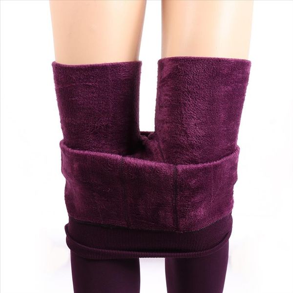 women warm high waist winter plus velvet thicken pants warm super elastic thick slim plus fat pants ankle length legging, Black
women warm high waist winter plus velvet thicken pants warm super elastic thick slim plus fat pants ankle length legging, Black