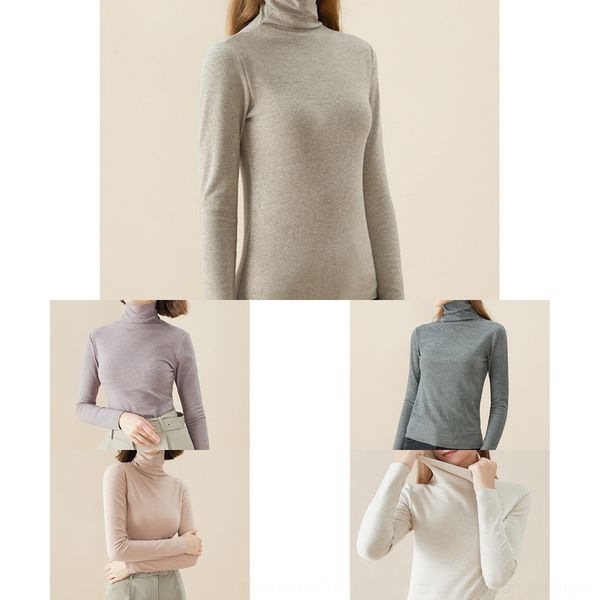 kylmf autumn and winter new style bottoming high collar up shirtsilk well grid pile women's collar long pullover pullover pullovert-shi, White
kylmf autumn and winter new style bottoming high collar up shirtsilk well grid pile women's collar long pullover pullover pullovert-shi, White