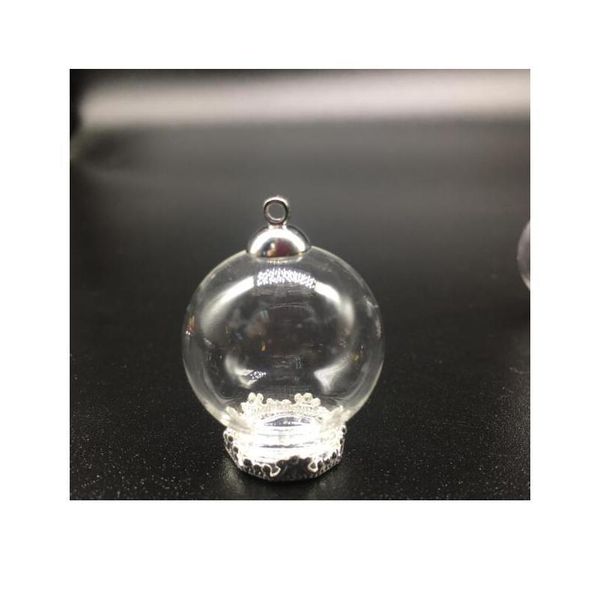 10sets 25*15mm miniature terrarium glass bubble metal crown base tray jewelry necklace lanugo vial pendant diy wishing jllccs, Black
10sets 25*15mm miniature terrarium glass bubble metal crown base tray jewelry necklace lanugo vial pendant diy wishing jllccs, Black