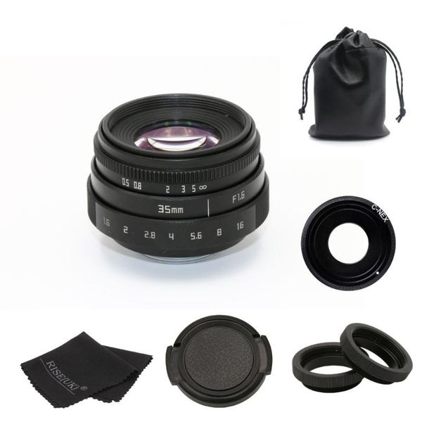 new arrive fujian 35mm f1.6 c mount camera cctv lens ii for sony nex e-mount camera & adapter bundle black
new arrive fujian 35mm f1.6 c mount camera cctv lens ii for sony nex e-mount camera & adapter bundle black