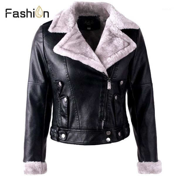 2019 faux fur patchwork soft leather coat leather jacket with fur pu black jacket women short warm coat outwear1
2019 faux fur patchwork soft leather coat leather jacket with fur pu black jacket women short warm coat outwear1