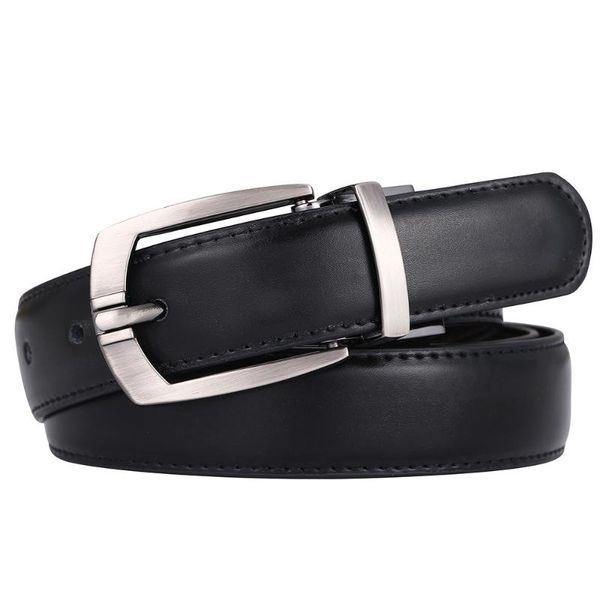 belts men's leather belt reversible zinc alloy pin buckle black coffee dual-use 3.5cm, Black;brown
belts men's leather belt reversible zinc alloy pin buckle black coffee dual-use 3.5cm, Black;brown