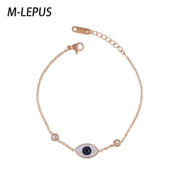 link, chain devil's eye zircon bracelet fashion ladies titanium stainless steel inlaid charm jewelry birthday gift, Black
link, chain devil's eye zircon bracelet fashion ladies titanium stainless steel inlaid charm jewelry birthday gift, Black