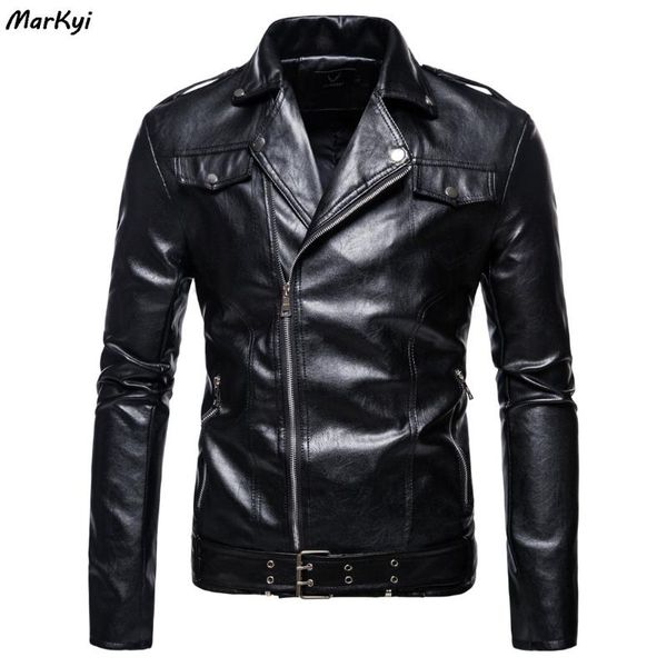 markyi 2020 autumn fashion motorcycle jacket leather for men plus size 5xl pocket slim fit leather jacket, Black
markyi 2020 autumn fashion motorcycle jacket leather for men plus size 5xl pocket slim fit leather jacket, Black