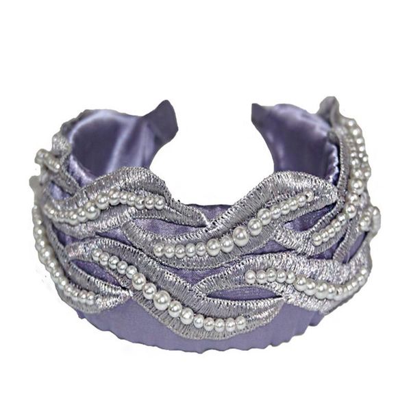 hair accessories silk embroidery pearl headbands for women headband korea band crown wide hairbands head wrap
hair accessories silk embroidery pearl headbands for women headband korea band crown wide hairbands head wrap
